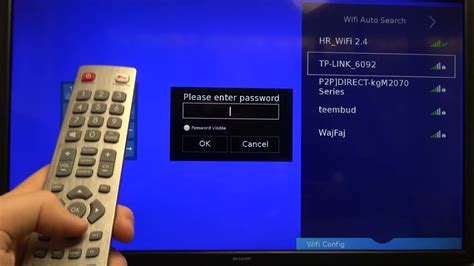 what wifi card is in a sharp smart tv|how to connect sharp to wifi.